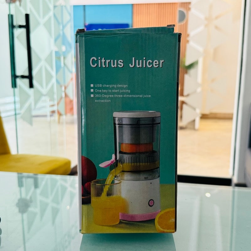 Portable Electric Citrus Juicer | USB Rechargeable Hands-Free