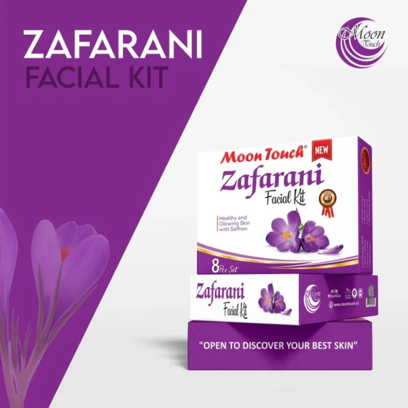 Moon Touch Zafrani Facial Kit (8 Pcs)