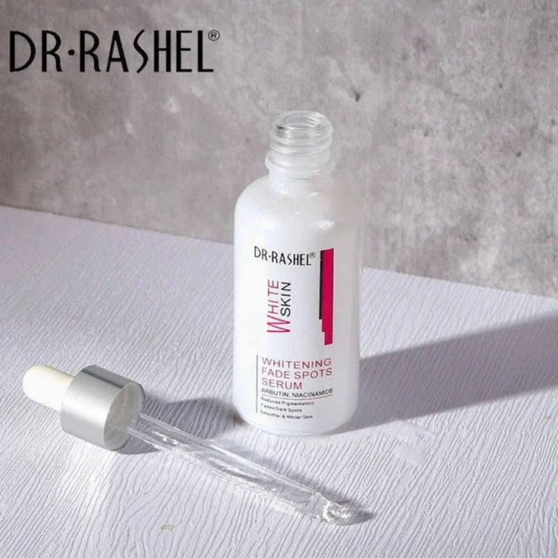 Dr. Rashel Whitening Fade Spots Serum for White Skin with Arbutin & Niacinamide (50ml) | Imported