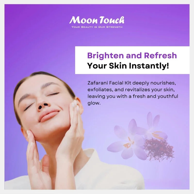 Moon Touch Zafrani Facial Kit (8 Pcs)