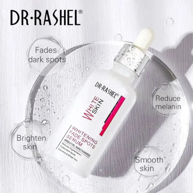 Dr. Rashel Whitening Fade Spots Serum for White Skin with Arbutin & Niacinamide (50ml) | Imported