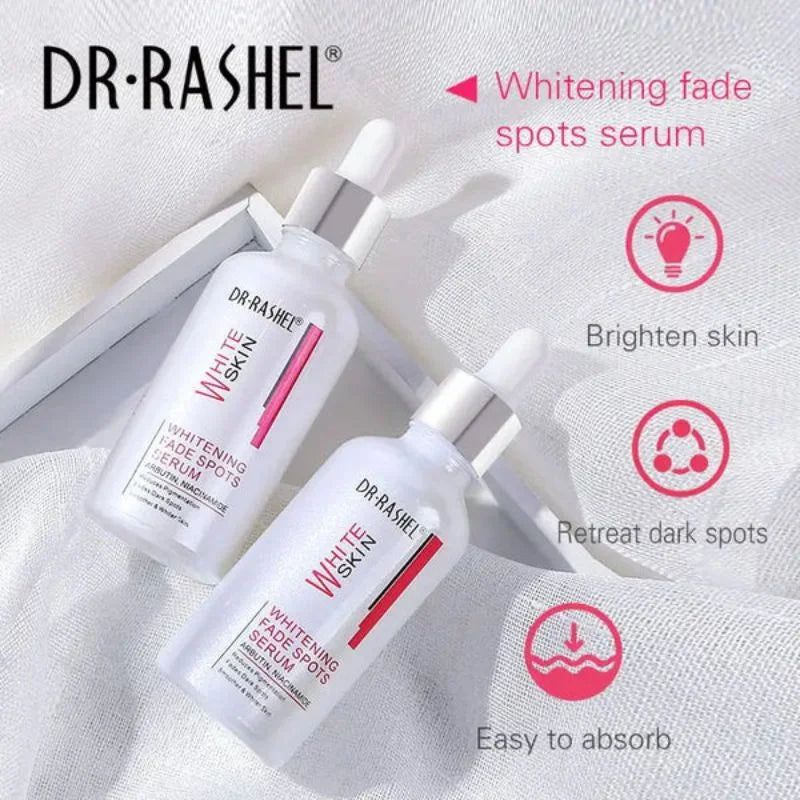 Dr. Rashel Whitening Fade Spots Serum for White Skin with Arbutin & Niacinamide (50ml) | Imported