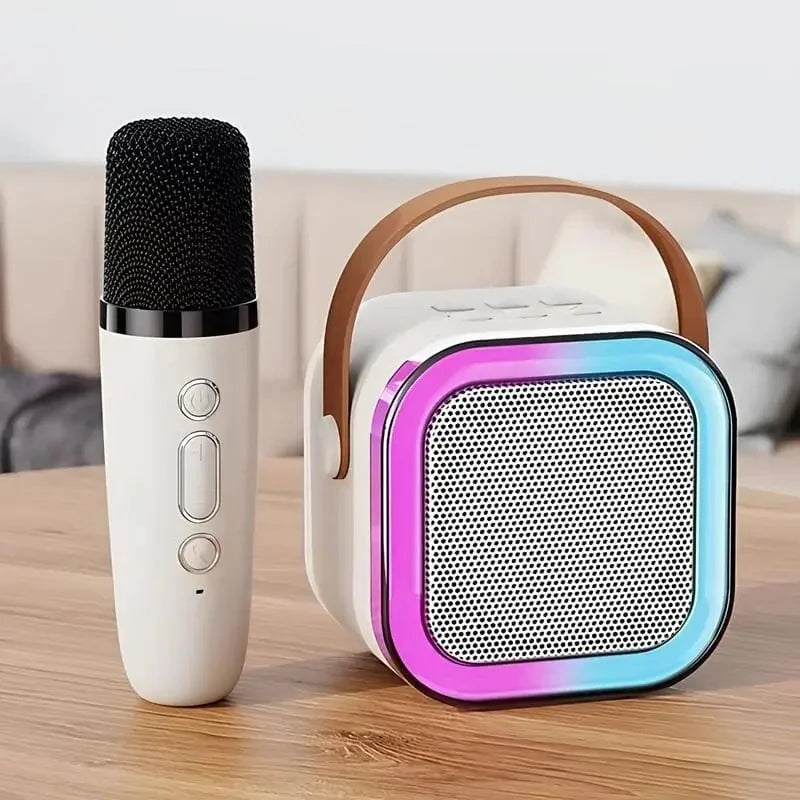 Karaoke Portable Wireless Bluetooth Speaker with Mike