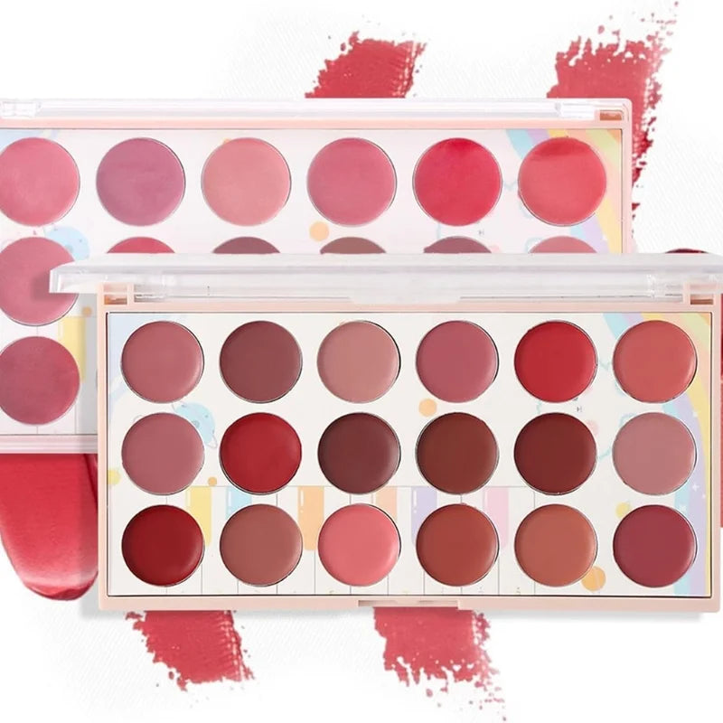 Moccallure Professional 18-Colors Lipstick Kit