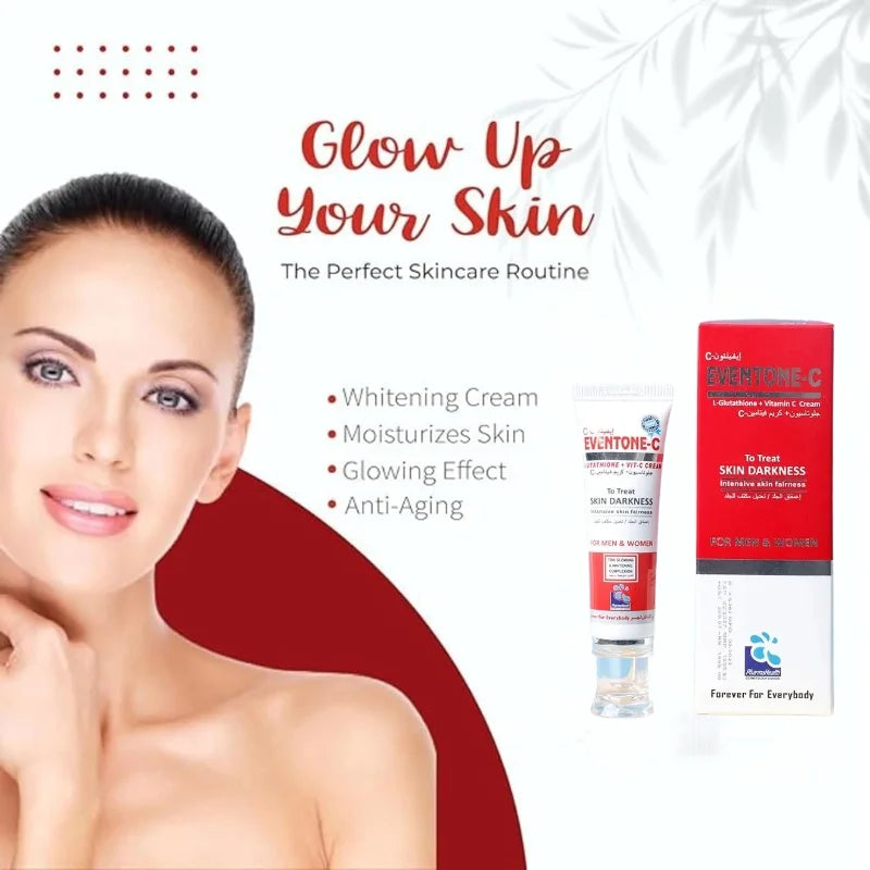 Eventone-C Skin Brightening Cream with L-Glutathione & Vitamin C for Radiant Skin