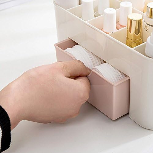 Plastic Makeup Organizer with Drawer |Makeup Storage Box