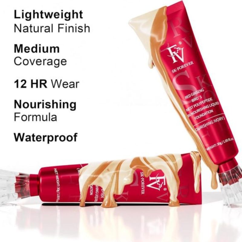 FV Liquid Foundation Full Coverage, Matte Finish
