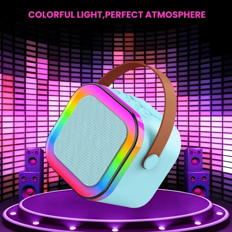 Karaoke Portable Wireless Bluetooth Speaker with Mike