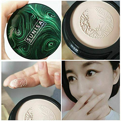 SUNISA 3-in-1 Air Cushion CC & BB Cream Waterproof Moisturizing Foundation