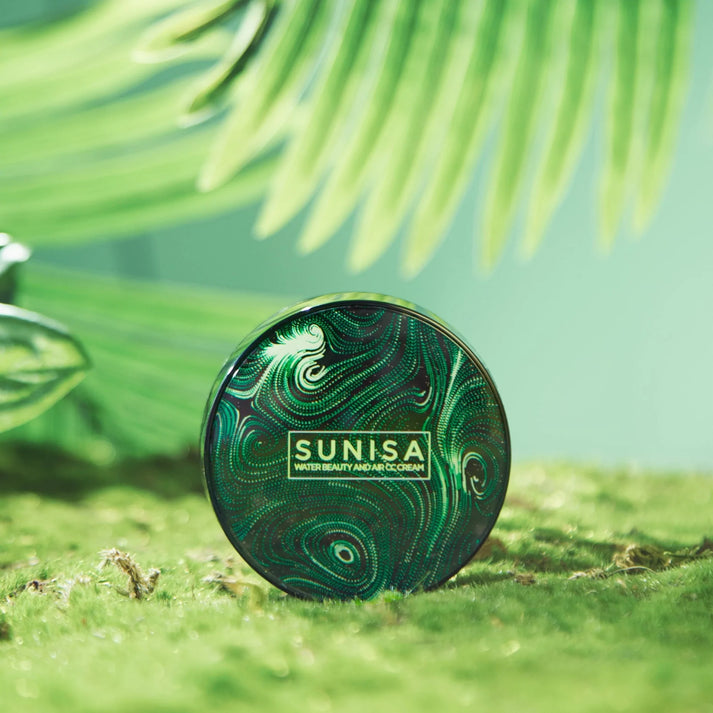 SUNISA 3-in-1 Air Cushion CC & BB Cream Waterproof Moisturizing Foundation