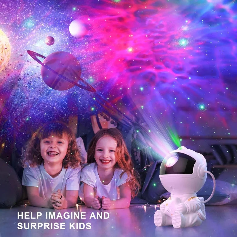 Mini Astronaut Galaxy Projector with Remote Control