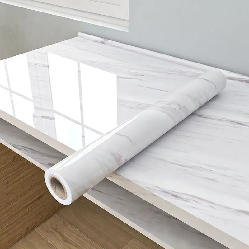 White & Grey | Marble Sheet Sticker 60x200cm
