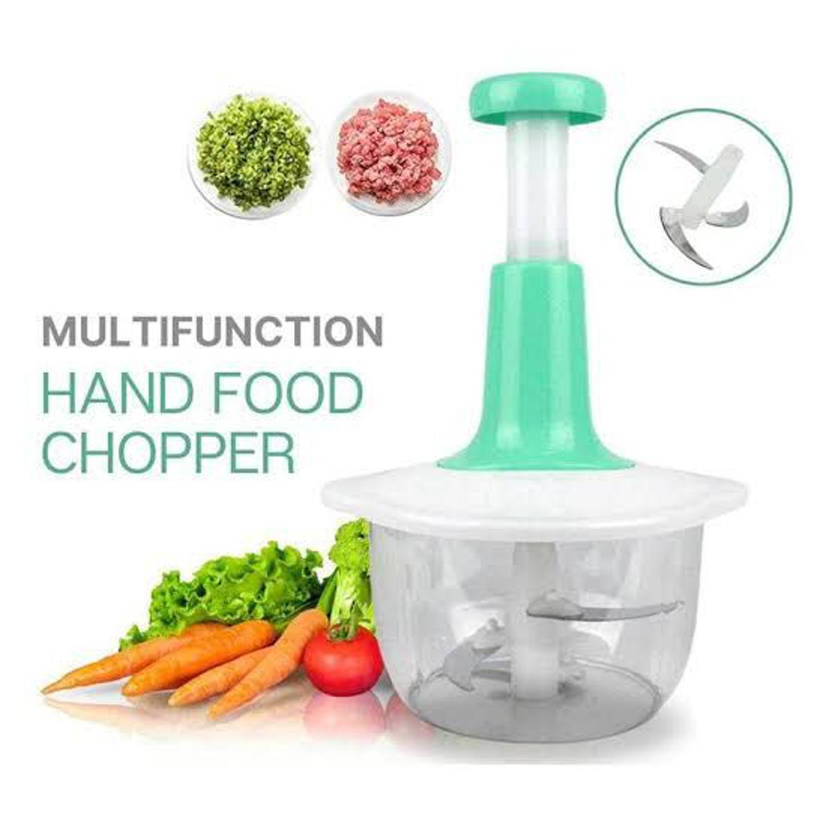 2L Manual Hand Push Chopper & Multifunctional Mixer | Vegetable Chopper