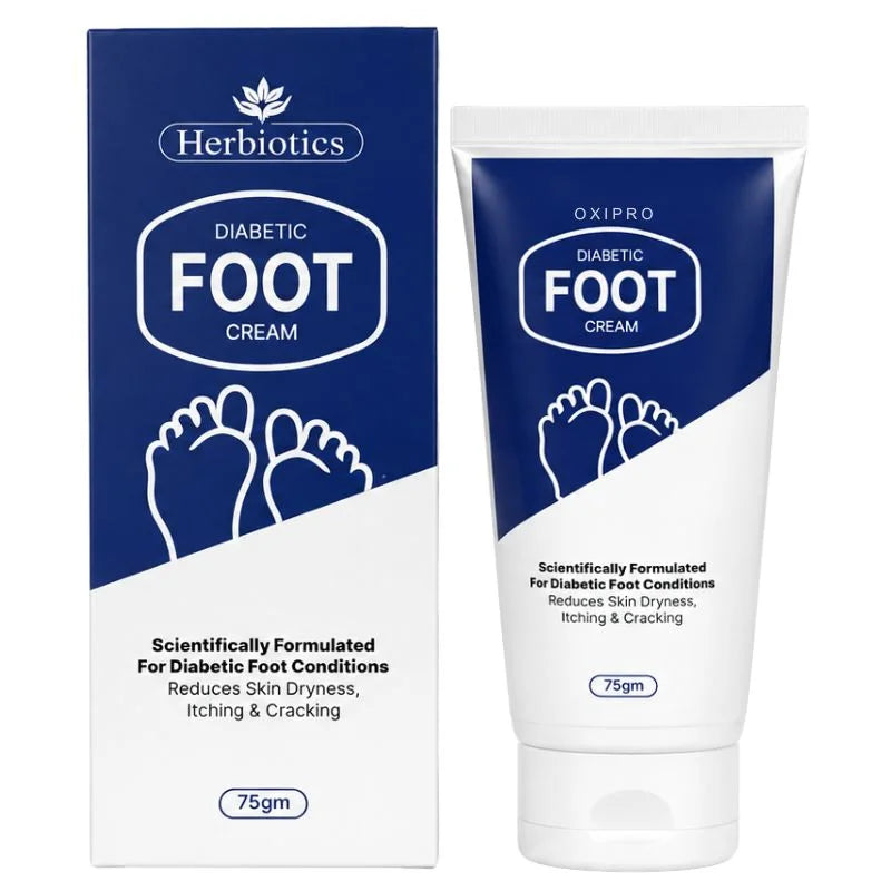 Herbiotics Oxipro Diabetic Foot Cream  | Intensive Moisturizing Cream for Dry | 75g