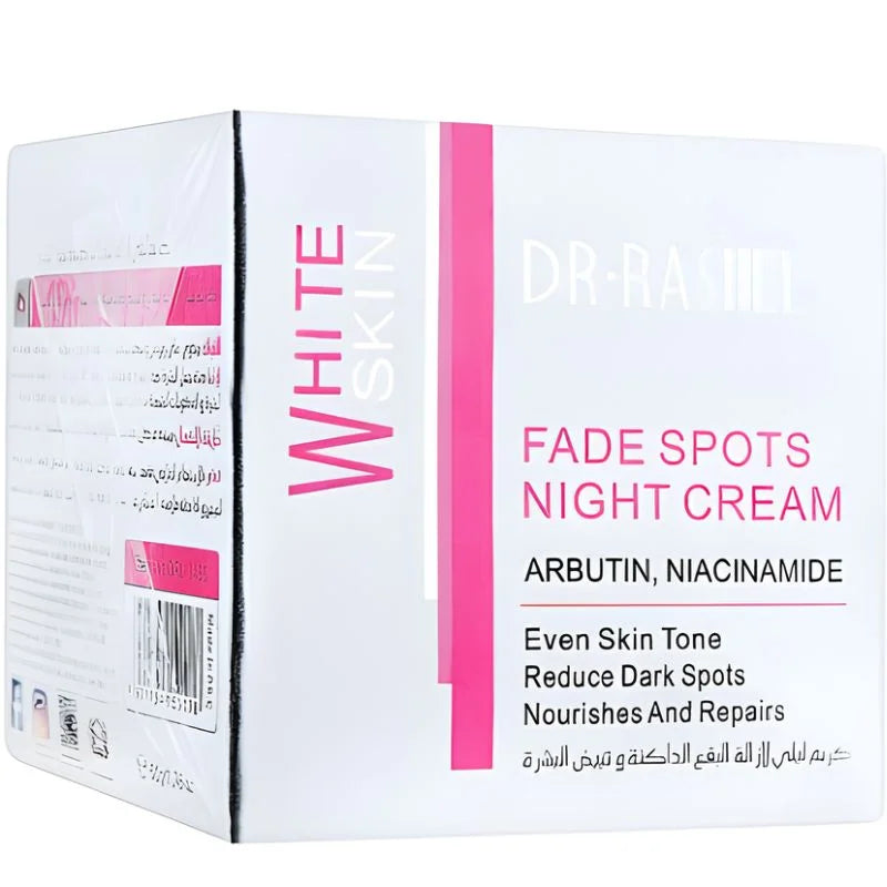 Dr. Rashel White Skin Fade Spots NIGHT Cream,with Arbutin & Niacinamide | Imported