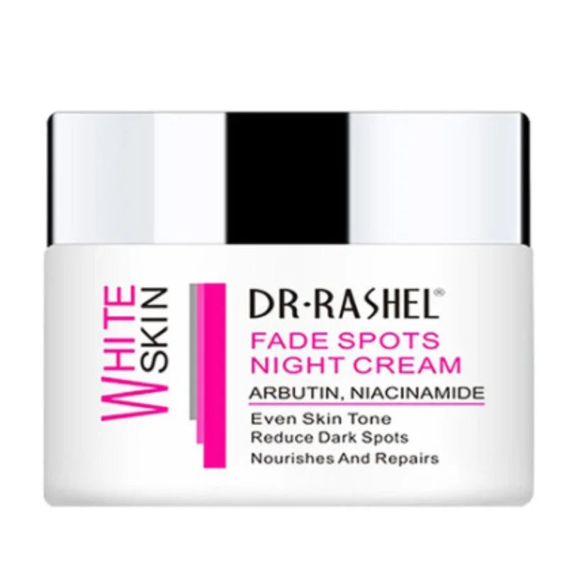 Dr. Rashel White Skin Fade Spots NIGHT Cream,with Arbutin & Niacinamide | Imported