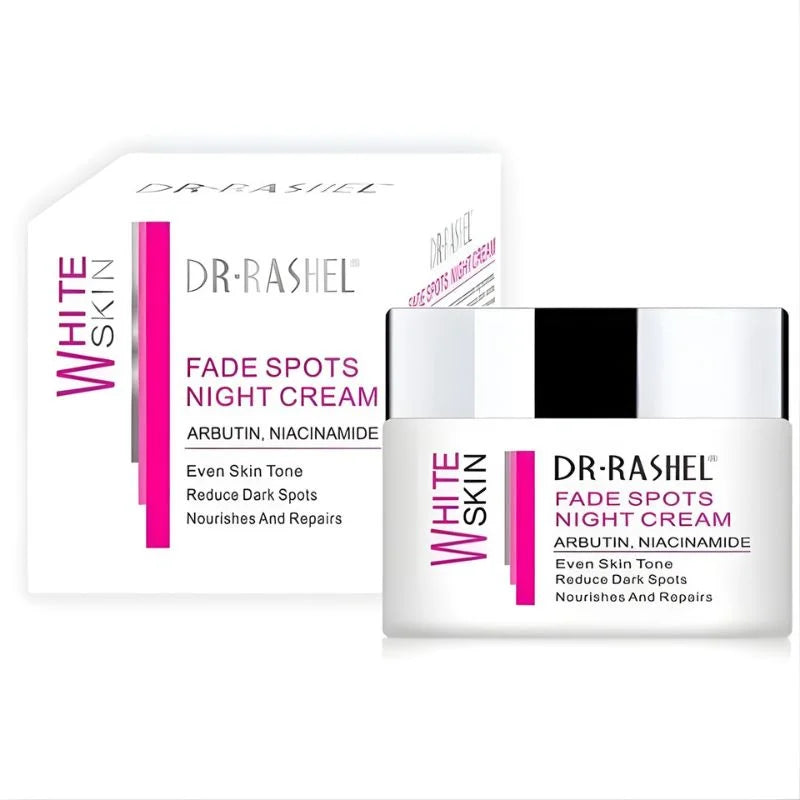 Dr. Rashel White Skin Fade Spots NIGHT Cream,with Arbutin & Niacinamide | Imported