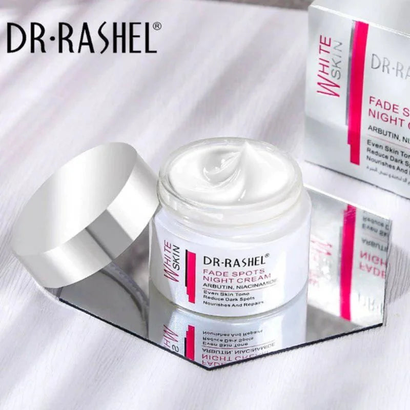 Dr. Rashel White Skin Fade Spots NIGHT Cream,with Arbutin & Niacinamide | Imported