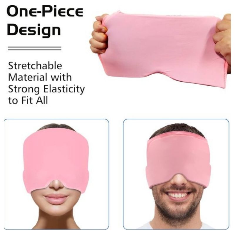 Headache Relief Gel Cap Hot Cold Therapy