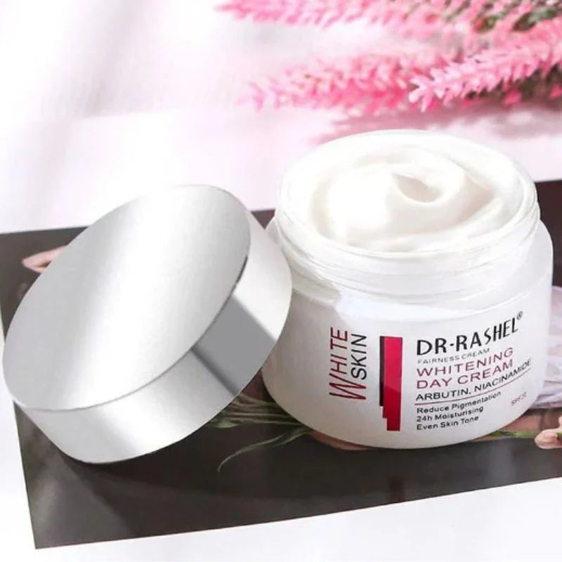 Dr. Rashel Fairness Whitening DAY Cream with Arbutin & Niacinamide (50g) | Imported