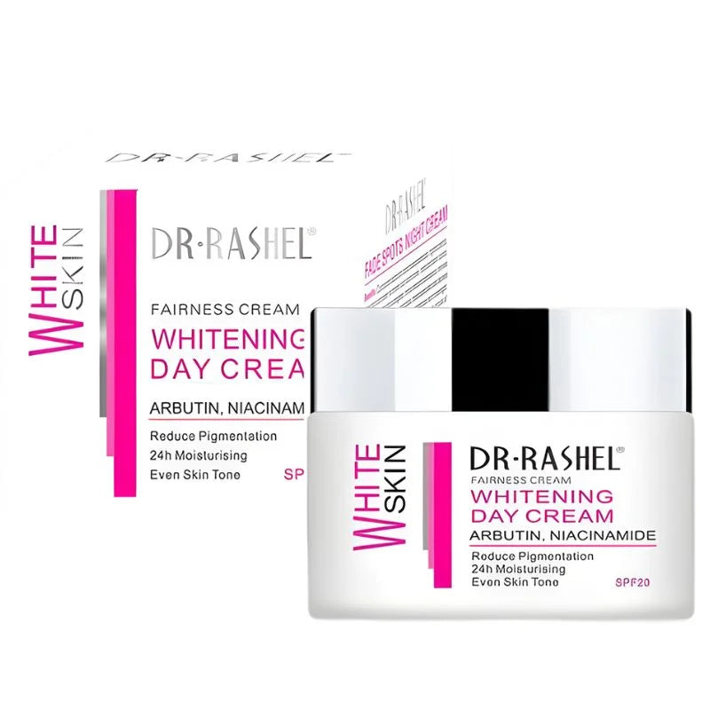 Dr. Rashel Fairness Whitening DAY Cream with Arbutin & Niacinamide (50g) | Imported
