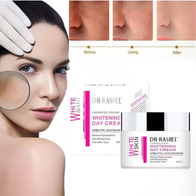 Dr. Rashel Fairness Whitening DAY Cream with Arbutin & Niacinamide (50g) | Imported