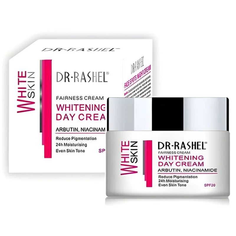 Dr. Rashel Fairness Whitening DAY Cream with Arbutin & Niacinamide (50g) | Imported