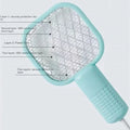 Portable Mini Mosquito Swatter USB Rechargeable Electric Bug Zapper with LED