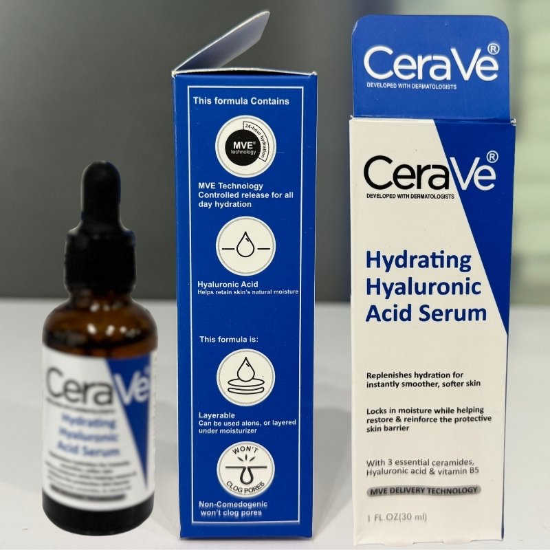 CeraVe Hyaluronic Acid Face Serum 30ml | Hydrating, Anti-Aging