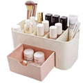 Plastic Makeup Organizer with Drawer |Makeup Storage Box
