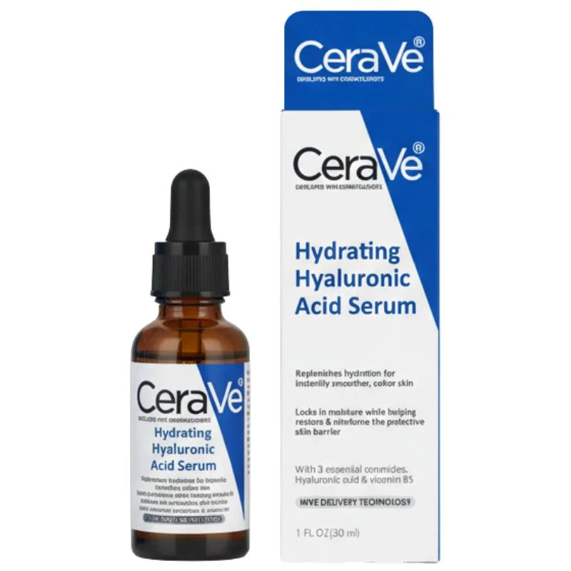 CeraVe Hyaluronic Acid Face Serum 30ml | Hydrating, Anti-Aging