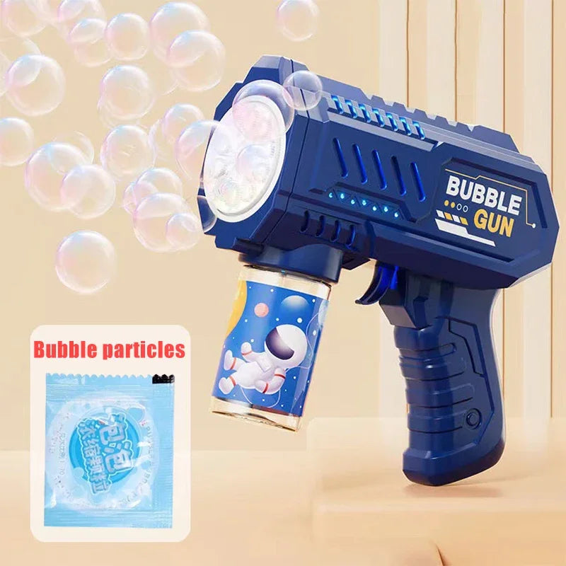 Kids Automatic Bubble Gun with Bubble Liquid
