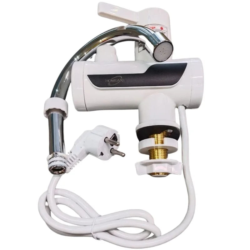Electric Instant Heating Faucet Digital Temperature Display Kitchen & Bathroom