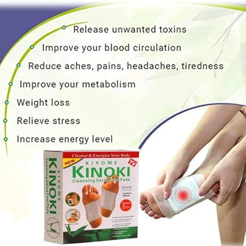 Kinoki Detox Foot Pads Natural Cleansing Foot