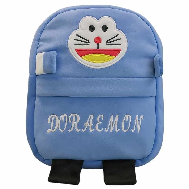 Cute Plush Doraemon Character Backpack