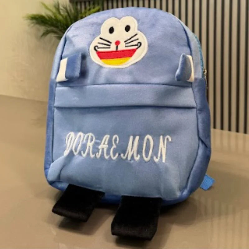 Cute Plush Doraemon Character Backpack