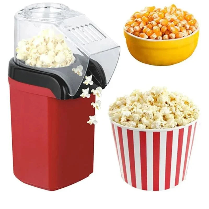Oil Free Mini Popcorn Maker  | Hot Air Popcorn Machine