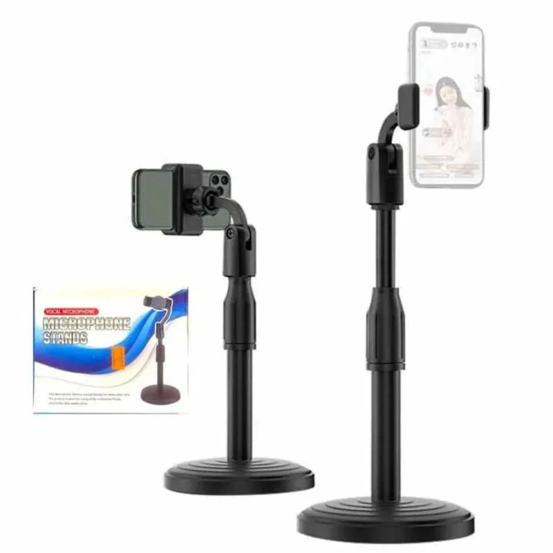 Adjustable Mobile Phone Stand with Flexible Gooseneck Arm | For Recording Stable Desk Mount Stand