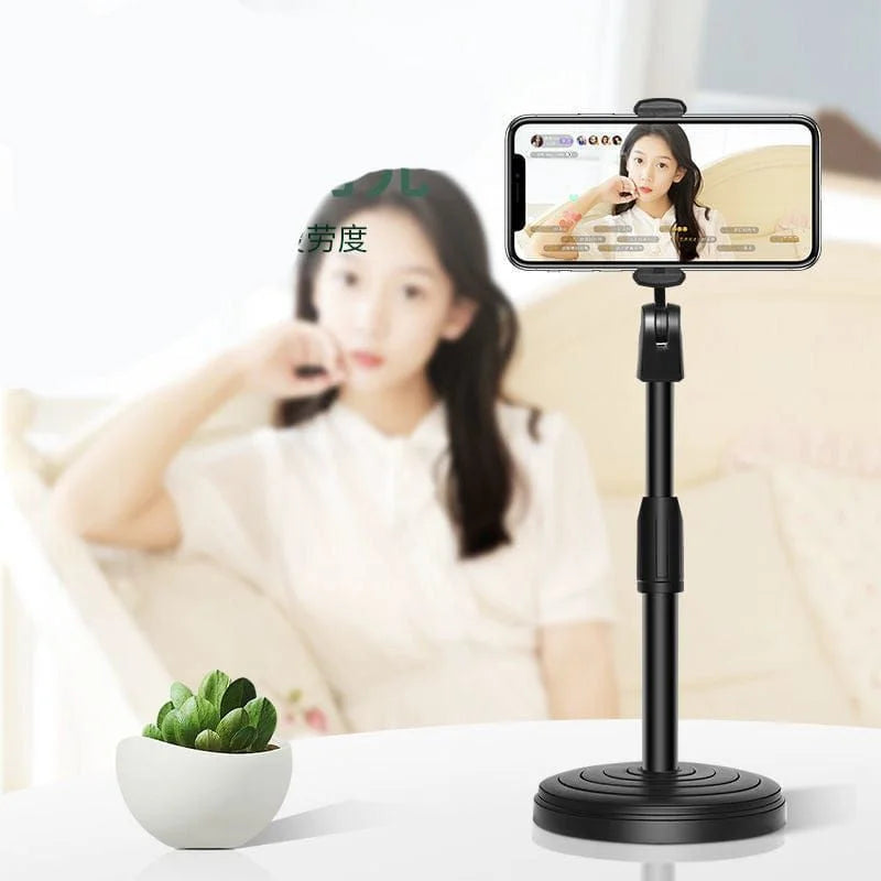 Adjustable Mobile Phone Stand with Flexible Gooseneck Arm | For Recording Stable Desk Mount Stand