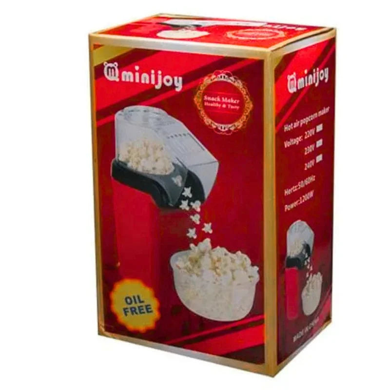 Oil Free Mini Popcorn Maker  | Hot Air Popcorn Machine