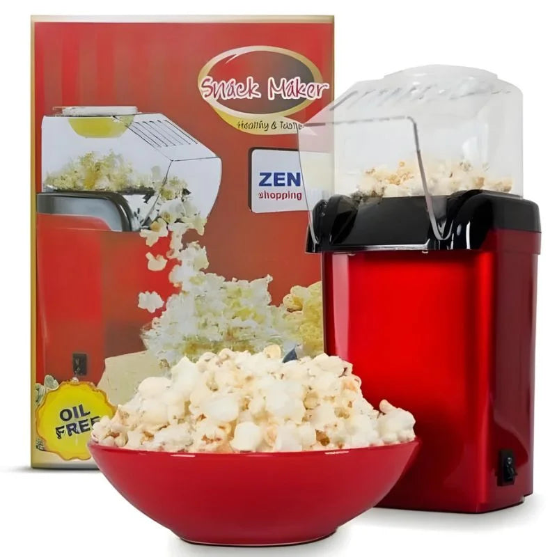 Oil Free Mini Popcorn Maker  | Hot Air Popcorn Machine