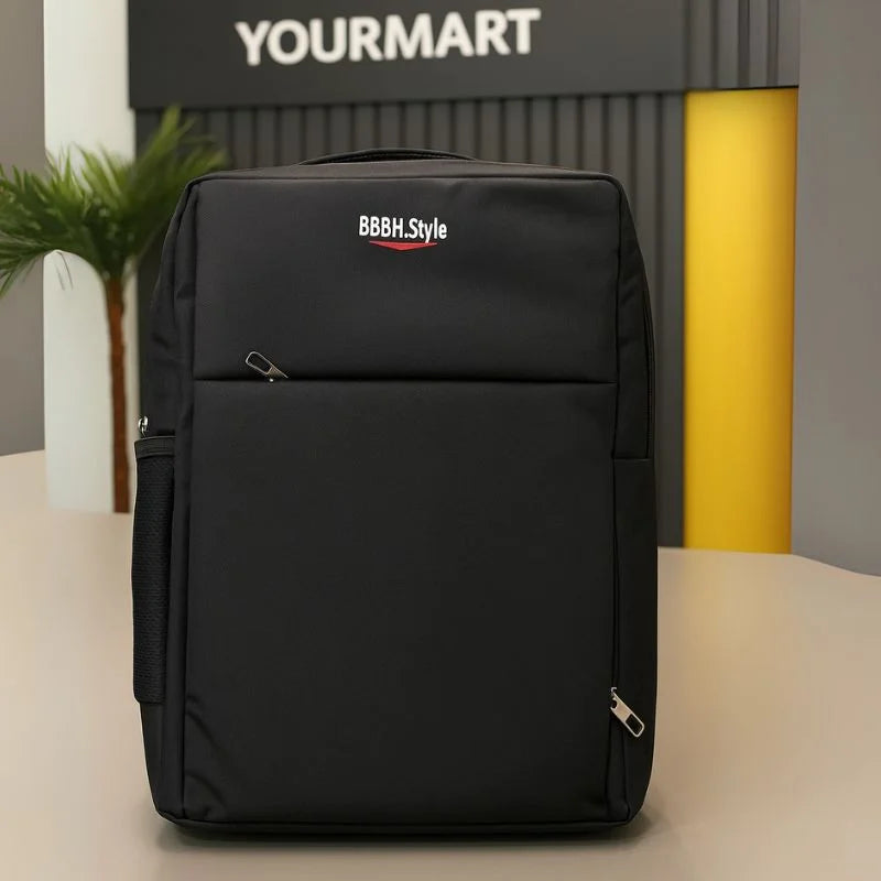 Slim Business Laptop Backpack | Multi-Pockets Black