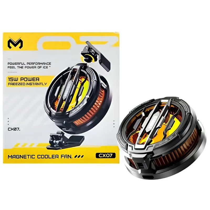 MEMO CX07  Mobile Cooling Fan 15W | Semiconductor Phone Cooler Magnetic Mobile Radiator for Android & iPhone