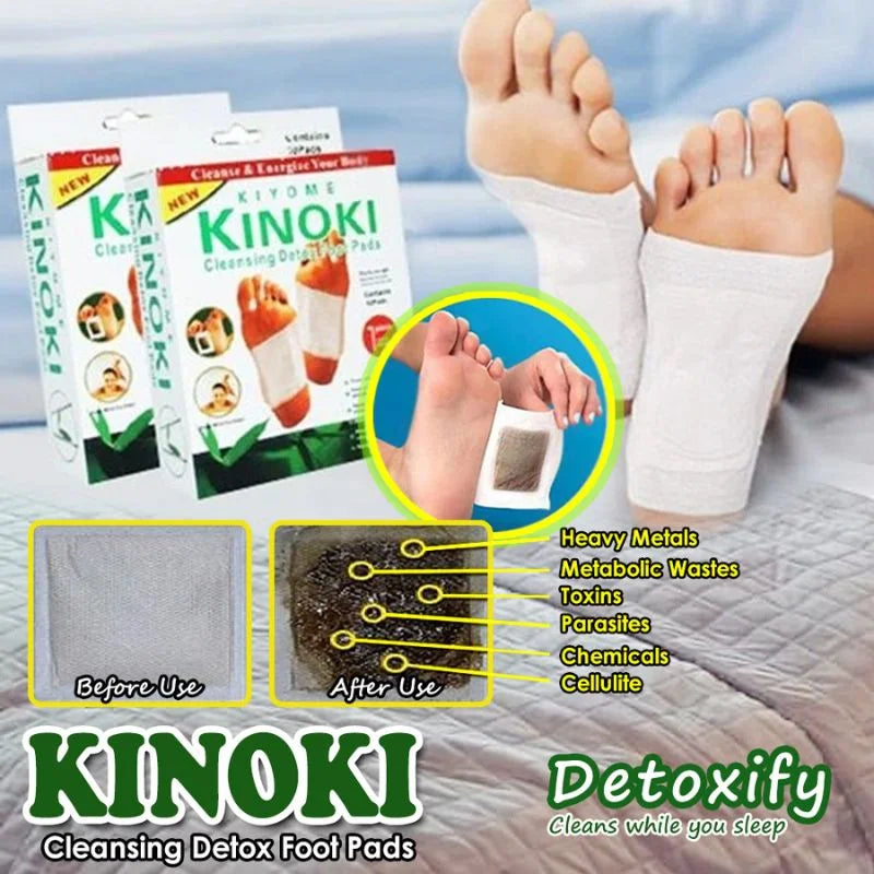 Kinoki Detox Foot Pads Natural Cleansing Foot