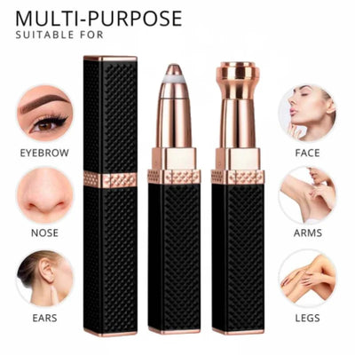 2-in-1 Flawless Facial Hair Remover USB Rechargeable