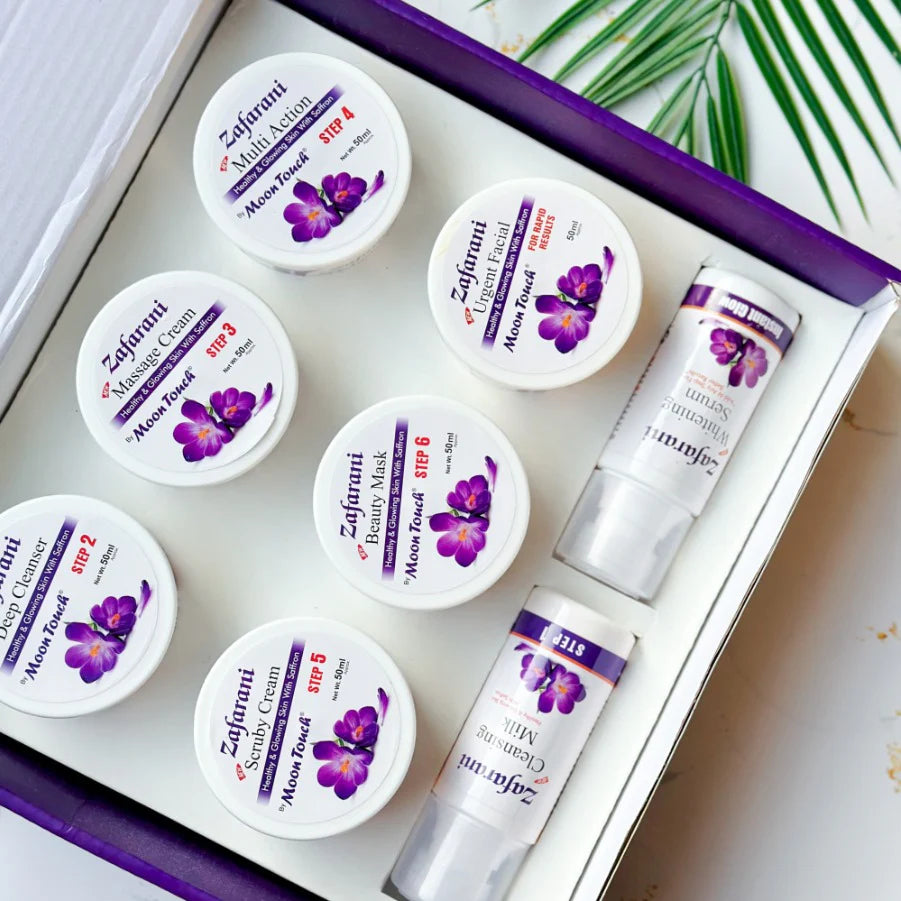 Moon Touch Zafrani Facial Kit (8 Pcs)