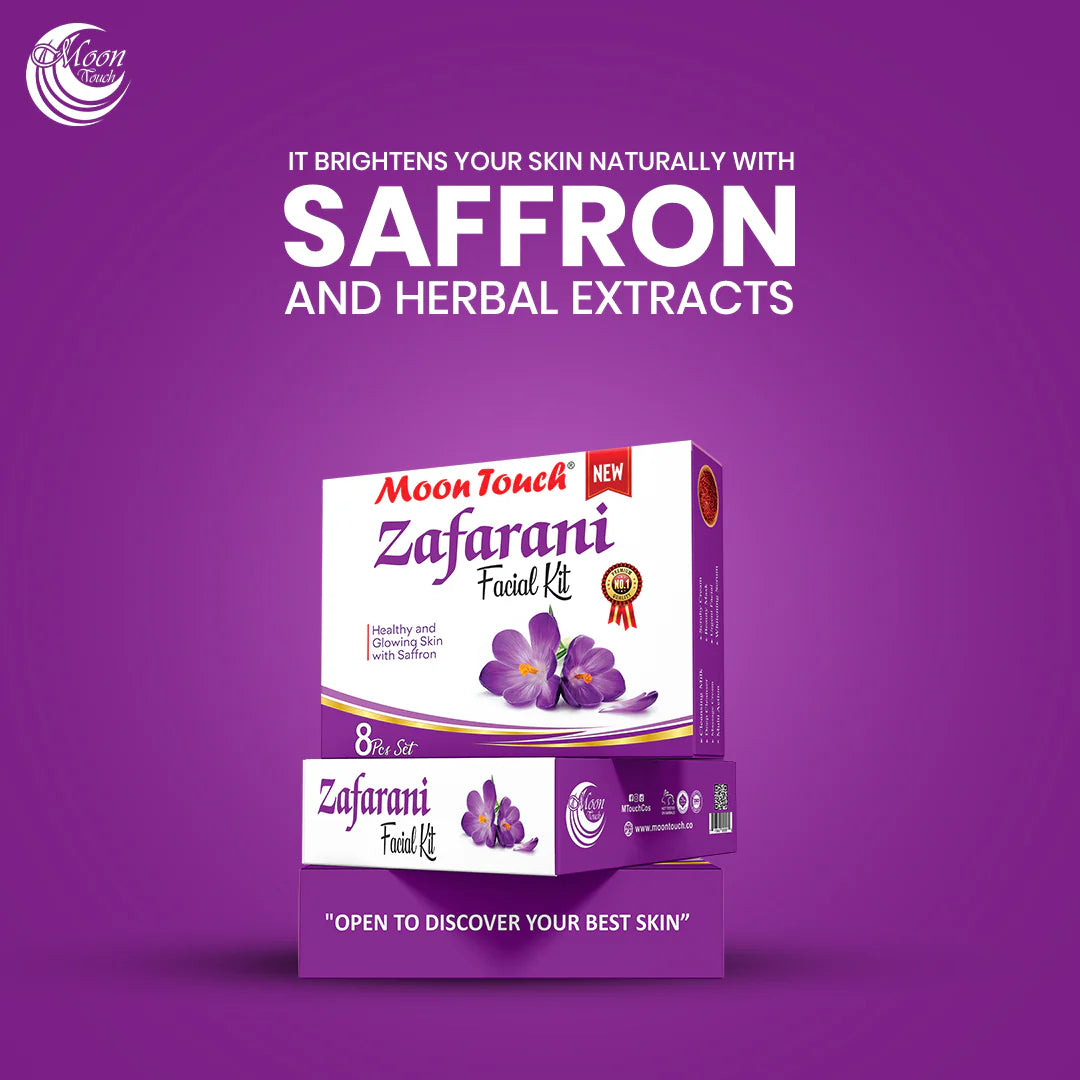 Moon Touch Zafrani Facial Kit (8 Pcs)