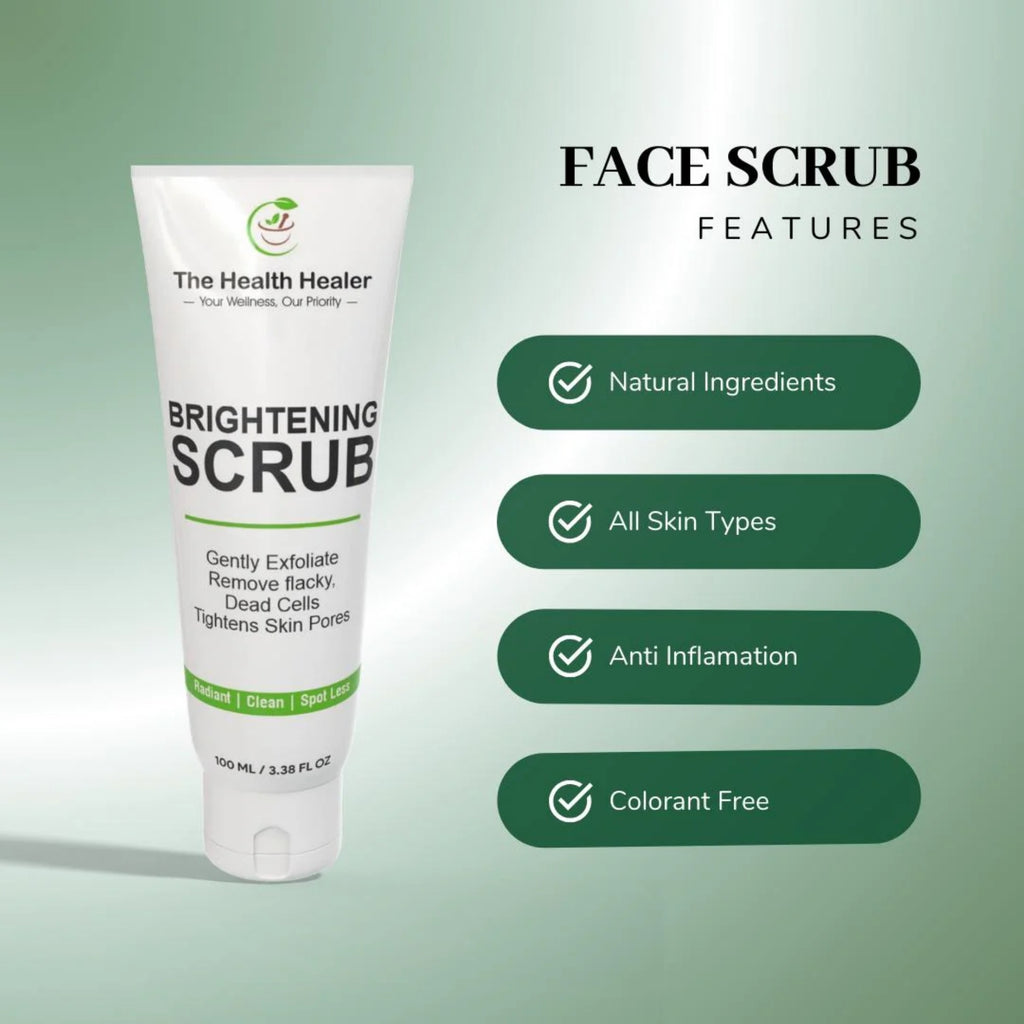 Brightening Glow Kit by The Health Healer | Face Wash, Scrub