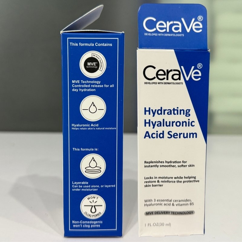 CeraVe Hyaluronic Acid Face Serum 30ml | Hydrating, Anti-Aging