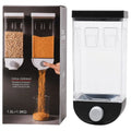 Wall Mounted Cereal Dispenser | 1.5L Transparent Grain Storage Container